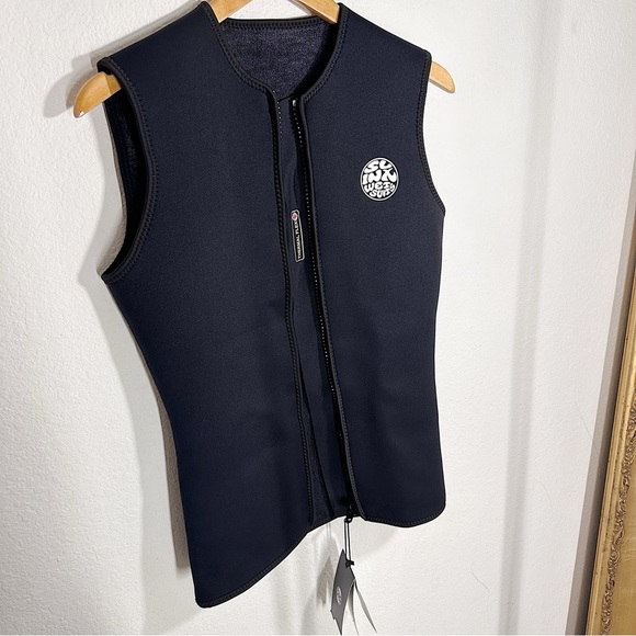 NWT SLINX 3mm Neoprene Wetsuit Top Vest Thermal Warm Sleeveless Vest Size Large - Picture 11 of 11